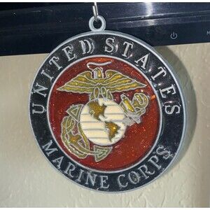 United States Marine Corps Suncatcher 4 1/4 Inch